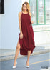 Vestido negro de primavera y verano